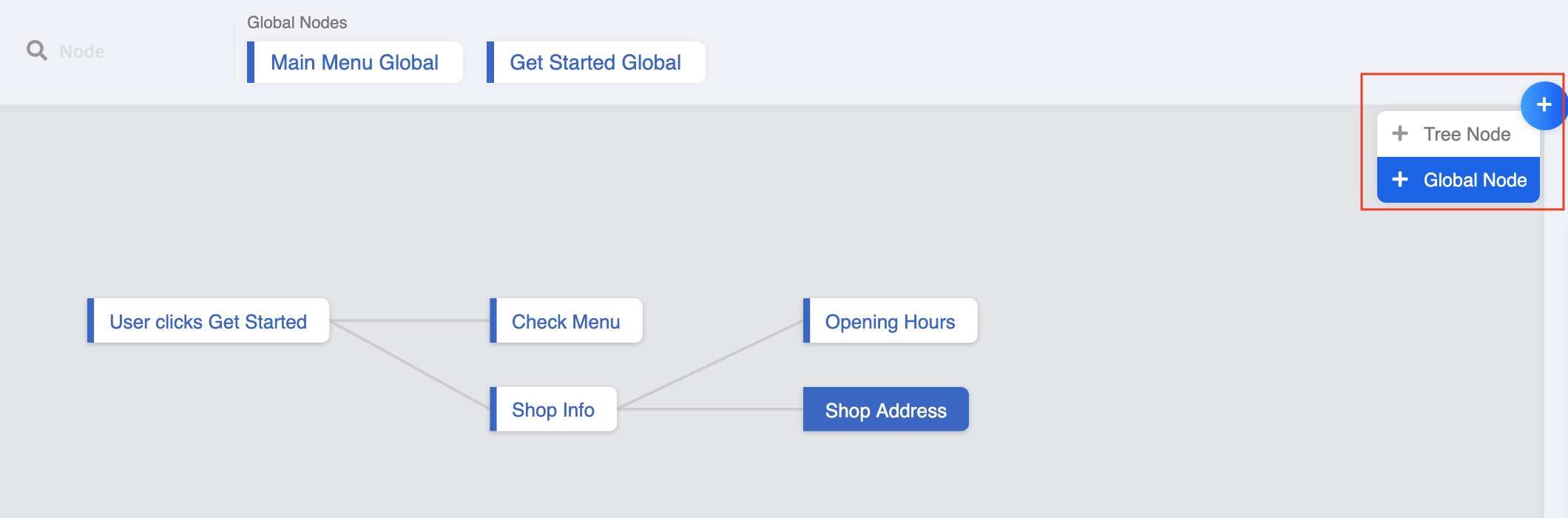 Create Opening Hours global node